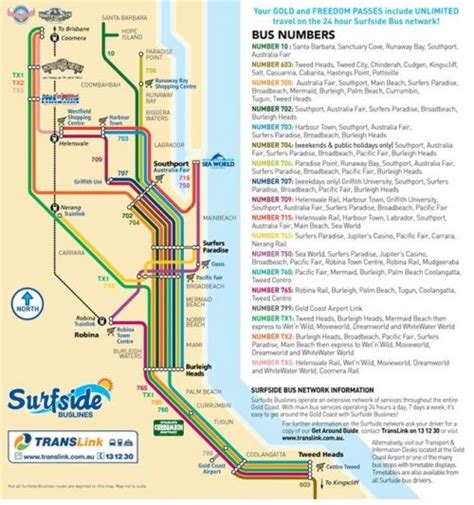 gold coast shuttle schedule.